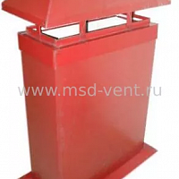 Металлический короб для печной трубы_3