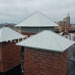 Колпаки на вентиляционные шахты жилого дома по адресу Коломяжский пр.