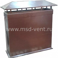 Короб металлический с колпаком и примыканием_15